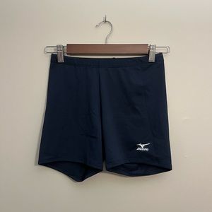 Navy Blue Mizuno Volleyball Spandex